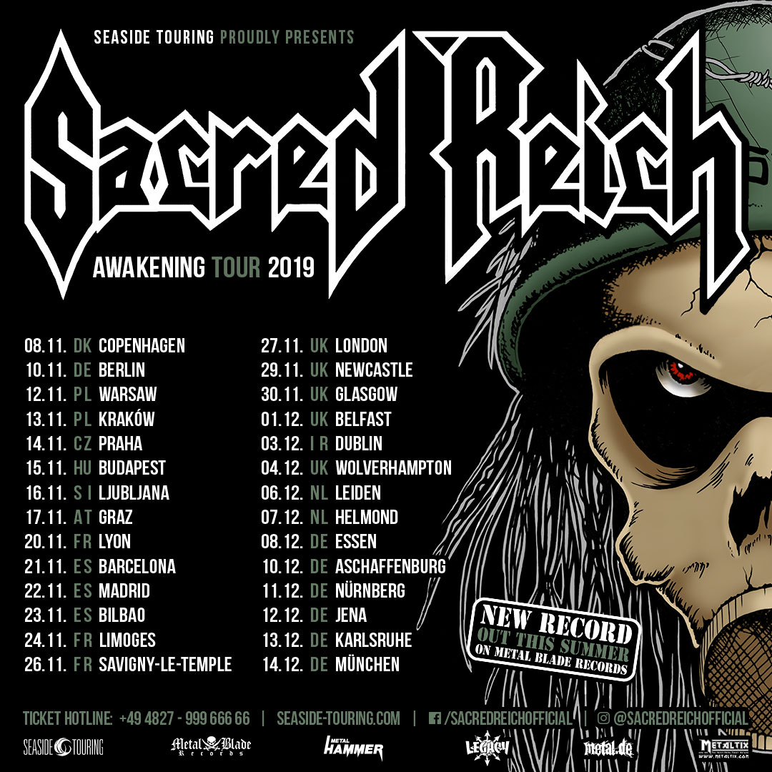 Sacred Reich Tour 2019