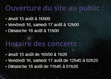 Ouverture et Horaires du Motocultor