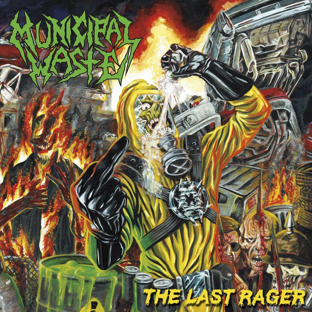 Municipal Waste - The Last Rager - Artwork