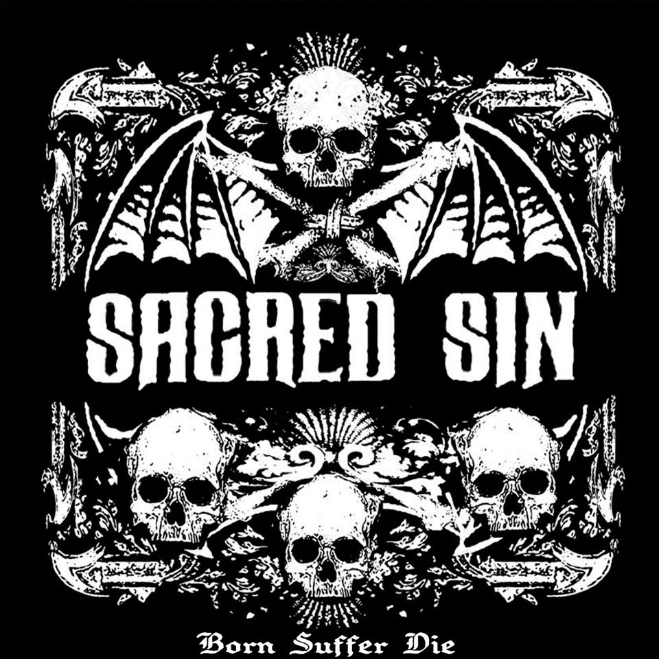 Sacred Sin - Born Suffer Die cover cd